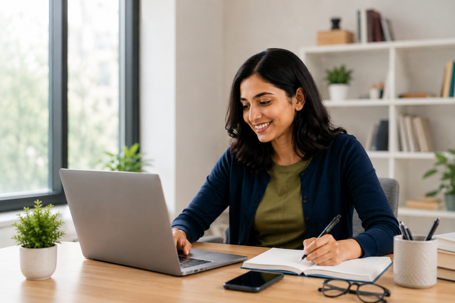 Student learning online with a verified tutor